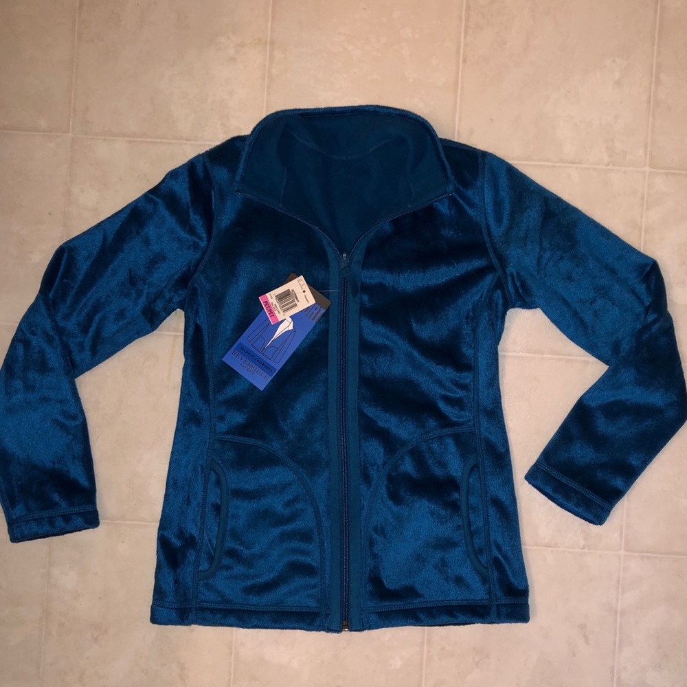 Style & Co Reversible Fleece Jacket